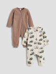 Printed Baby Boy Hospital Exit Set