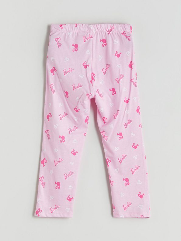 Hooded Stitch Print Girls Sweatshirt and Leggings