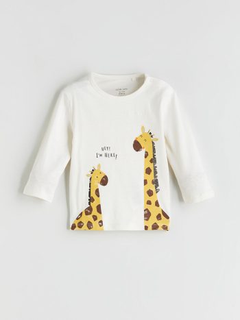 Printed Baby Boy Beanie Set