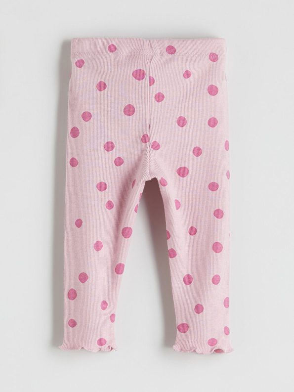 Basic Baby Girl Bodysuit and Leggings Set