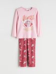 Girls' Thick Sweatshirt with Crew Neck