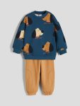 Boys' Crew Neck Sweatshirt Set