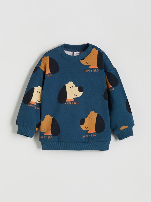 Boys' Crew Neck Sweatshirt Set