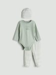 Boys' Short Sleeve Bodysuit and Leggings Set