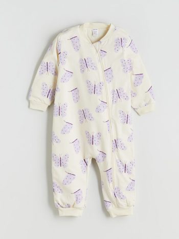 Floral Peter Pan Collar Baby Girl Romper