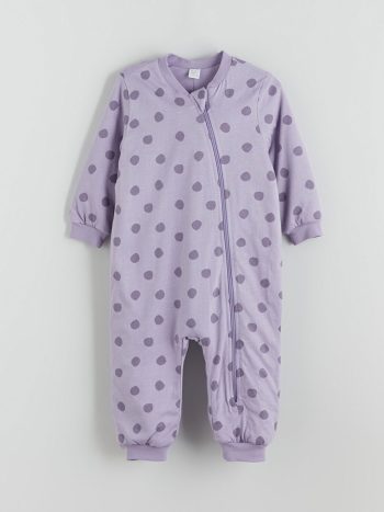 Floral Peter Pan Collar Baby Girl Romper