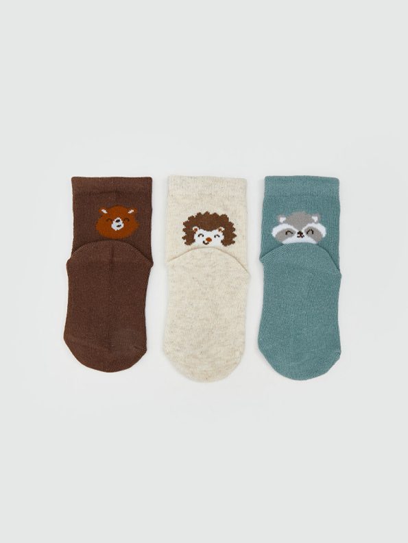 Striped Baby Boy Socks 10-Pack