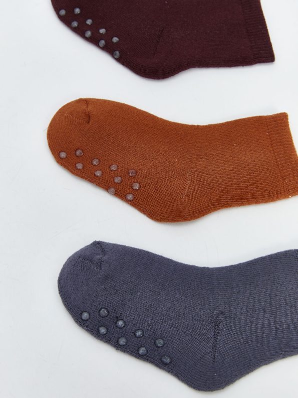 Patterned Boys' Ankle Socks Set of 5