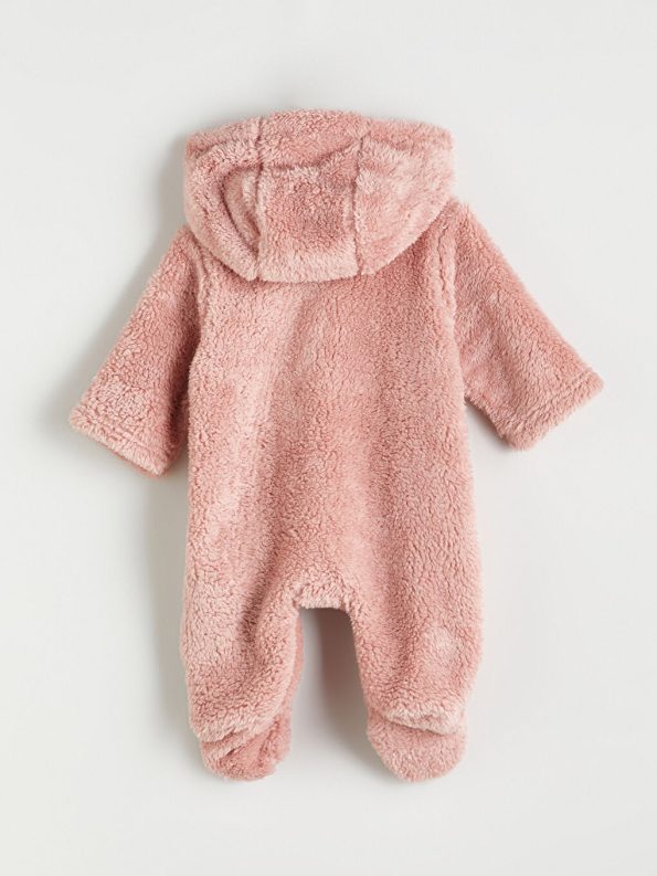 Floral Peter Pan Collar Baby Girl Jumpsuit