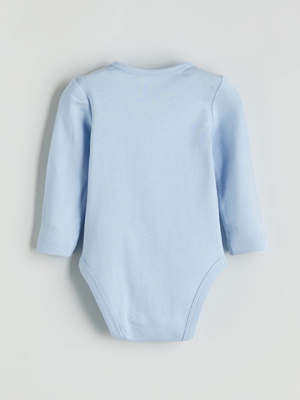 Bicycle Neck Printed Baby Boy Bodysuit