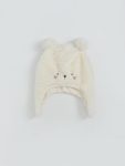 Embroidered Girl's Baby Straw Hat
