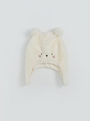 Embroidered Girl's Baby Straw Hat