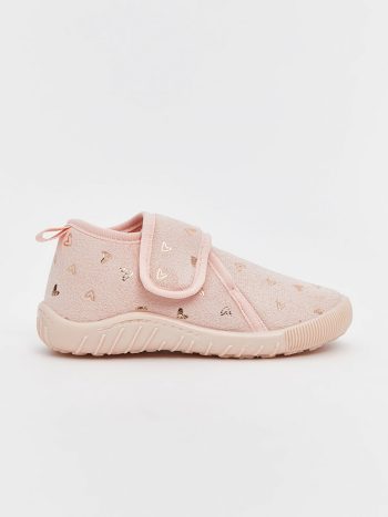 Patch Detail Baby Girl Slippers
