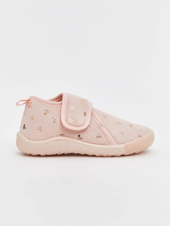 Patch Detail Baby Girl Slippers