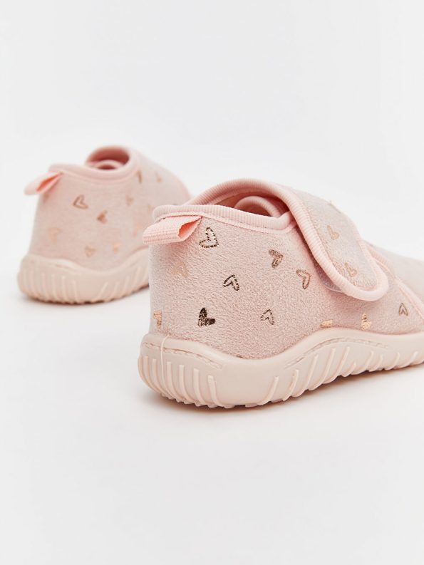 Patch Detail Baby Girl Slippers