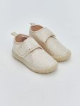 Girls' Baby Slippers with Patch Details