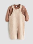 Boys' Printed Crew Neck Sweatshirt and Jogger Set