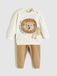 1.0 Tog Long Sleeve Printed Baby Boy Romper