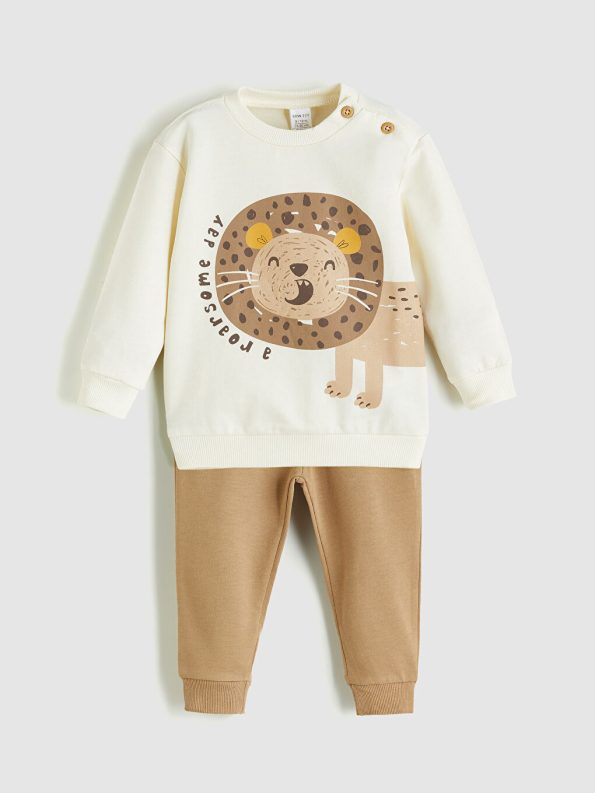 1.0 Tog Long Sleeve Printed Baby Boy Romper