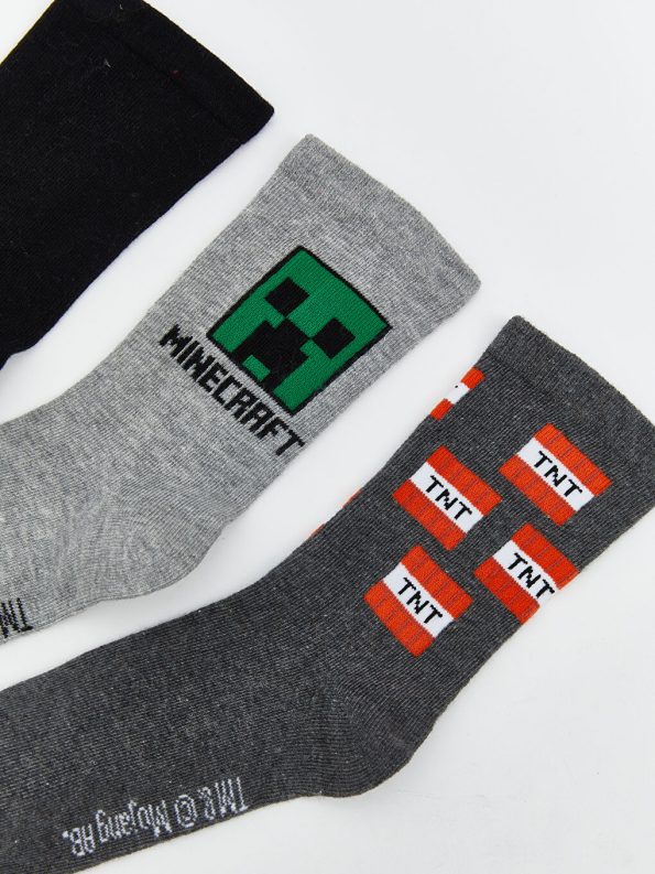 Striped Boys' Ankle Socks Set of 3
