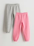 Embroidered Girls' Sweatshirt and Leggings Set
