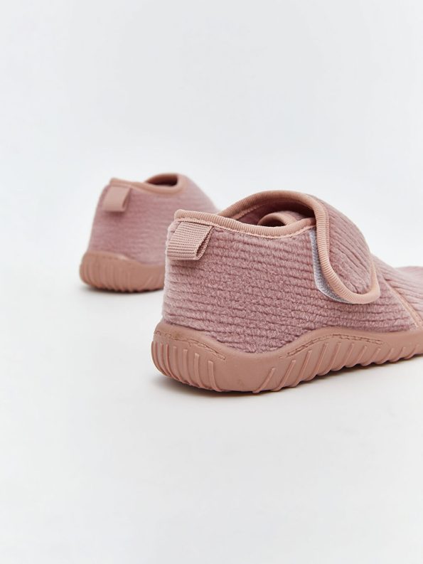 Girls' Baby Slippers with Patch Details
