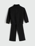 Girls' Basic Elastic Waist Flared Leggings
