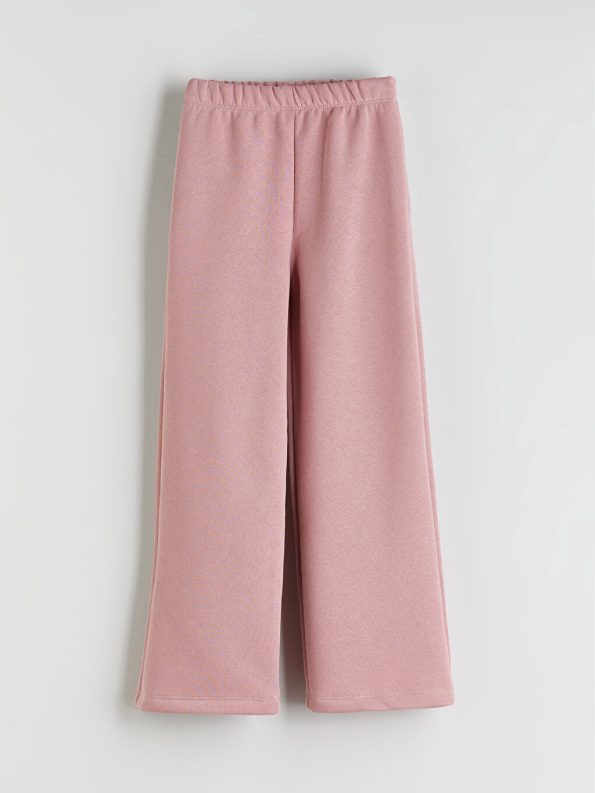 Basic Girls' Elastic Waist Spanish Cut Leggings