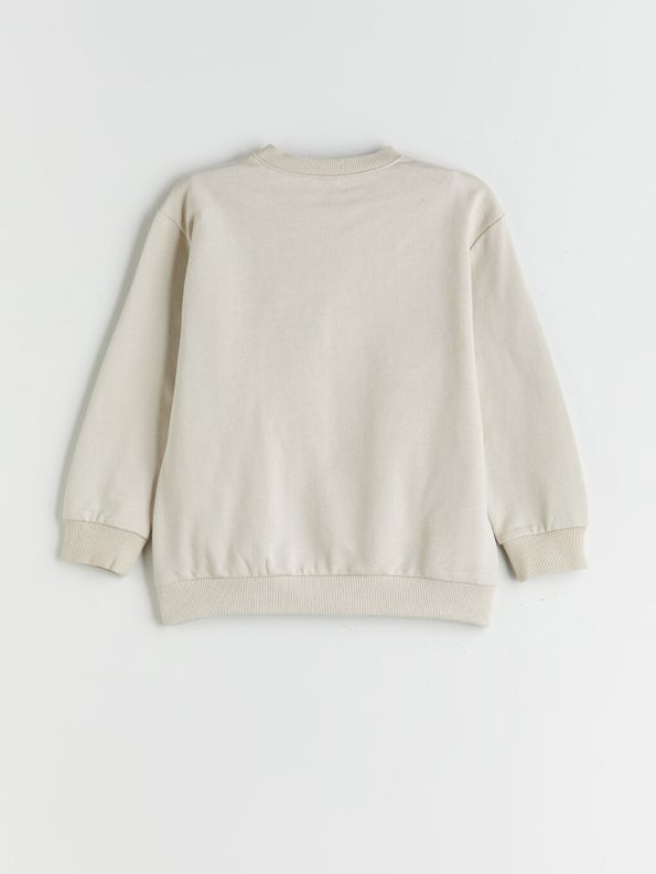 Striped Polo Neck Sweatshirt for Boys