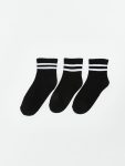 Striped Boys' Ankle Socks Set of 3