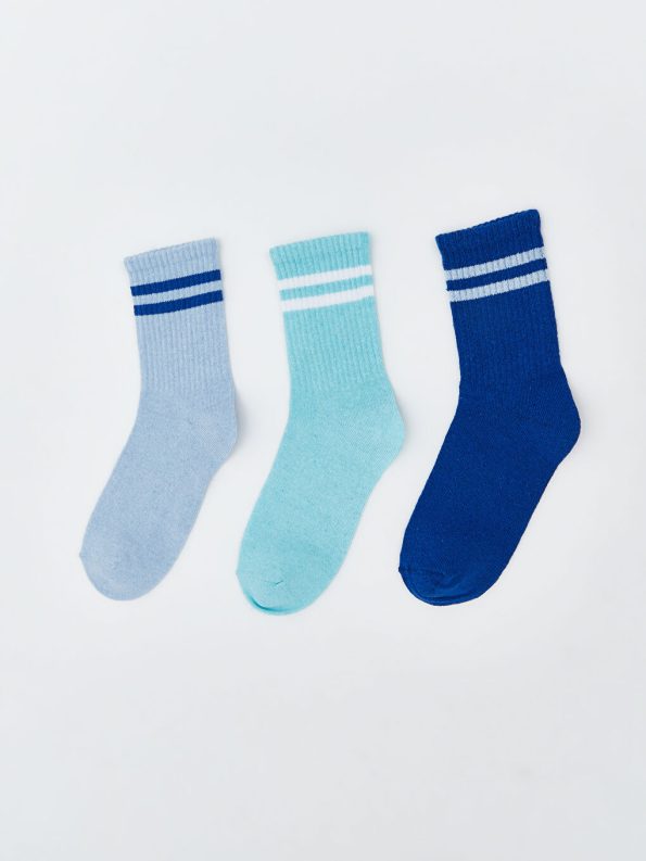 Patterned Boys' Ankle Socks Set of 5