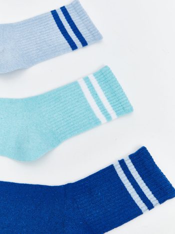 Patterned Boys' Ankle Socks Set of 5