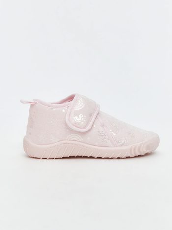 Girl's Baby Slippers with Patch Details