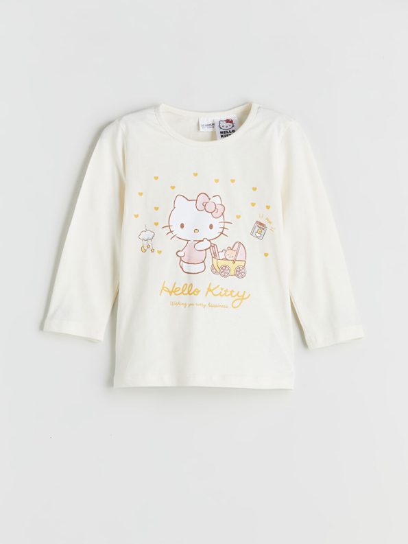 Hello Kitty Embroidered Girls' Cap
