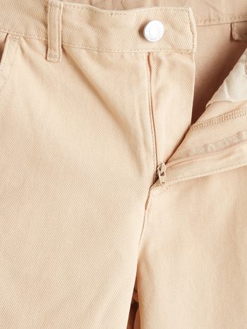 Girls' Elastic Waist Thick Jogger Pants