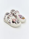 Girls' Baby Booties with Patch Details
