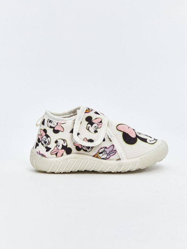 Girls' Baby Booties with Patch Details