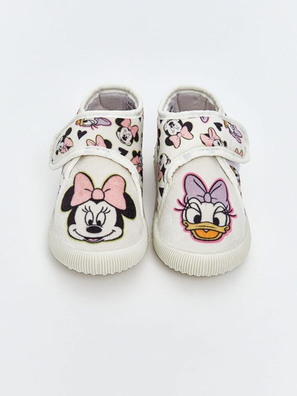 Girls' Baby Booties with Patch Details