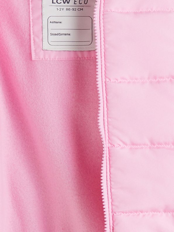 Color Blocked Girls' Puffer Jacket