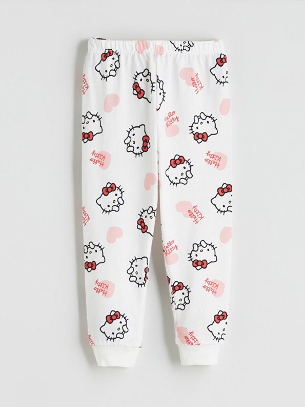 Girls' Bicycle Neck Blouse and Leggings Set