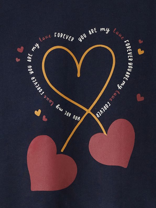 Printed Crew Neck T-Shirt for Baby Girls