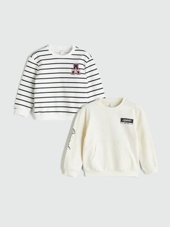 Hooded Boys Zip-Up Sweatshirt
