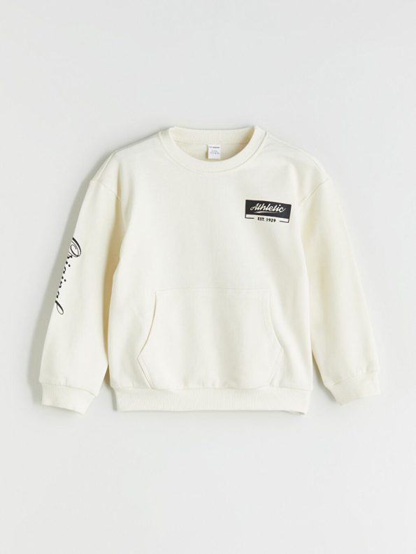 Hooded Boys Zip-Up Sweatshirt