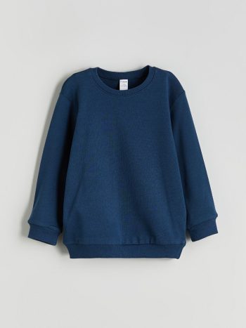 Boys' Long Sleeve Printed Crew Neck Sweatshirt