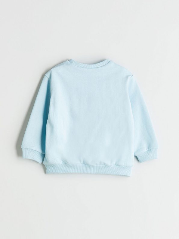 Boys' Printed Long Sleeve Crew Neck Sweatshirt