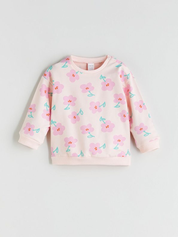 Floral Peter Pan Collar Baby Girl Romper