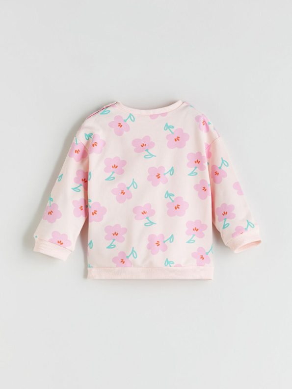 Floral Peter Pan Collar Baby Girl Romper
