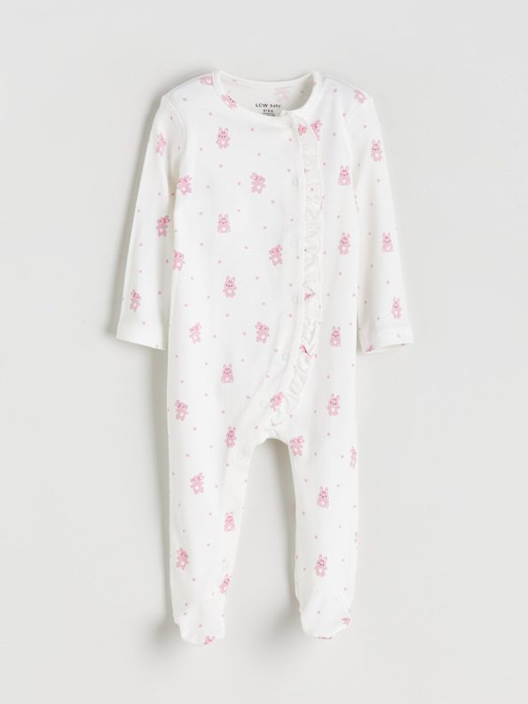 Bicycle Neck Baby Girl Dress