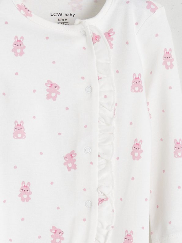 Bicycle Neck Baby Girl Dress