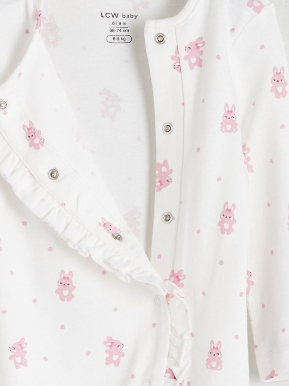 Bicycle Neck Baby Girl Dress